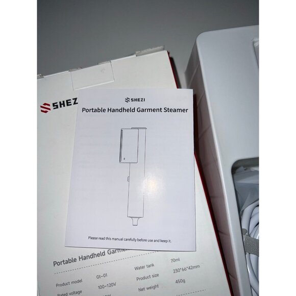 SHEZI Portable Handheld Garment Steamer - Picture 3 of 4